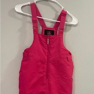 Swiss Tech Girls Hot Pink Snow Overall 10/12 L